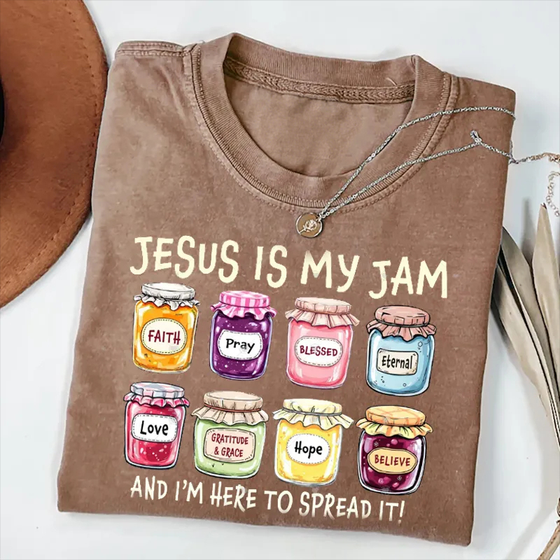 Jesus Is My Jam Christian T-shirt