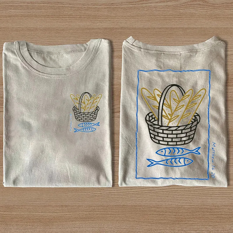 Fish & Loaves Christian T-shirt