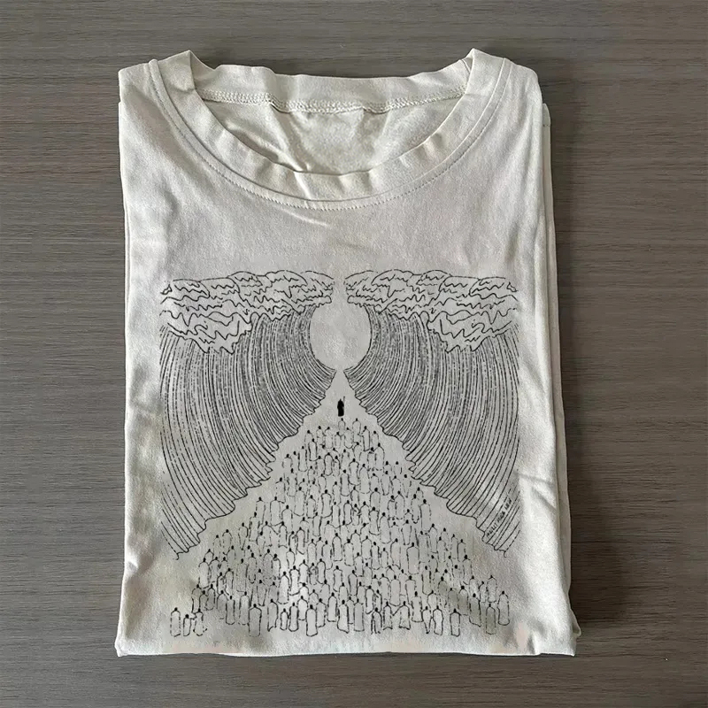 Parting Of The Red Sea Boho Christian T-shirt