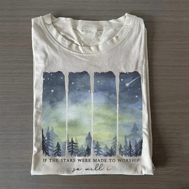 If The Stars Were Made To Worship T-shirt