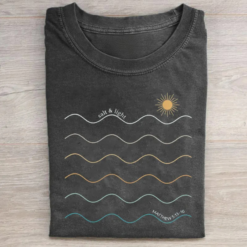 Salt and Light Boho Christian T-shirt