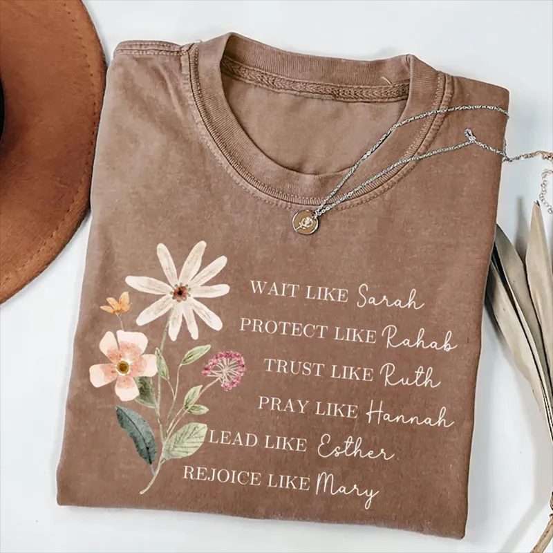 Floral Christian T-shirt