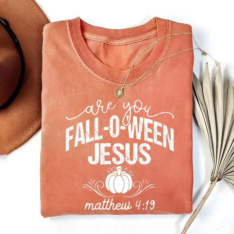Comfort Colors Christian Halloween T-shirt