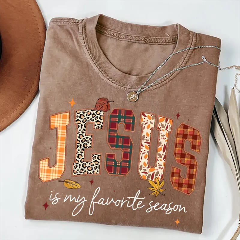 Jesus Is My Favorite Season T-shirt