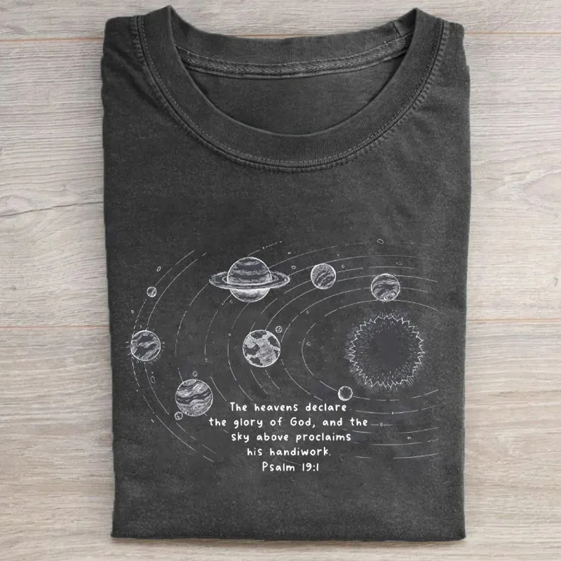 Christian Psalm 19:1 T-shirt