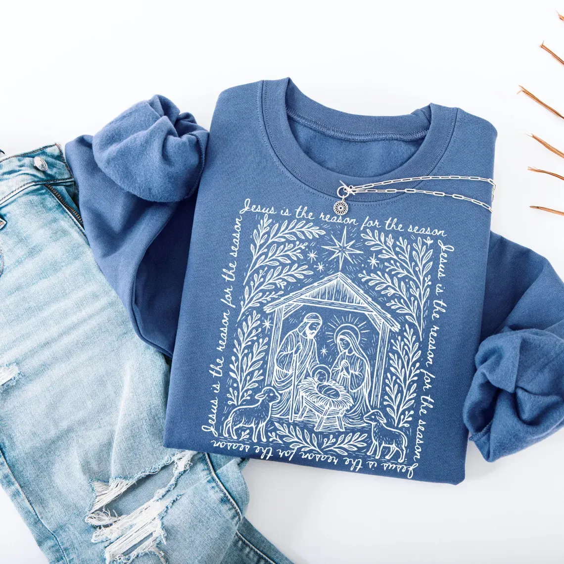 Christian Christmas Sweatshirt