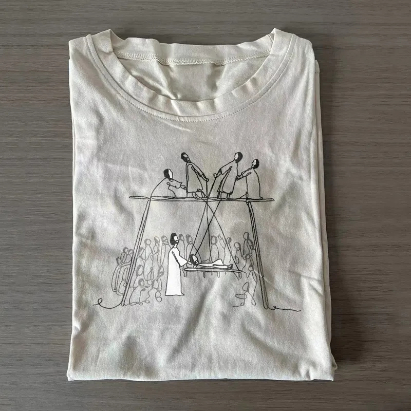 Jesus Heals The Man Of Palsy T-shirt