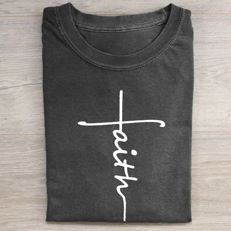 Faith Cross Christian Unisex T-shirt