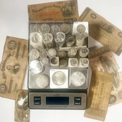 U.S. Silver Scale Mixed Lot (Vintage U.S. Silver Coins) | LIQUIDATION SALE