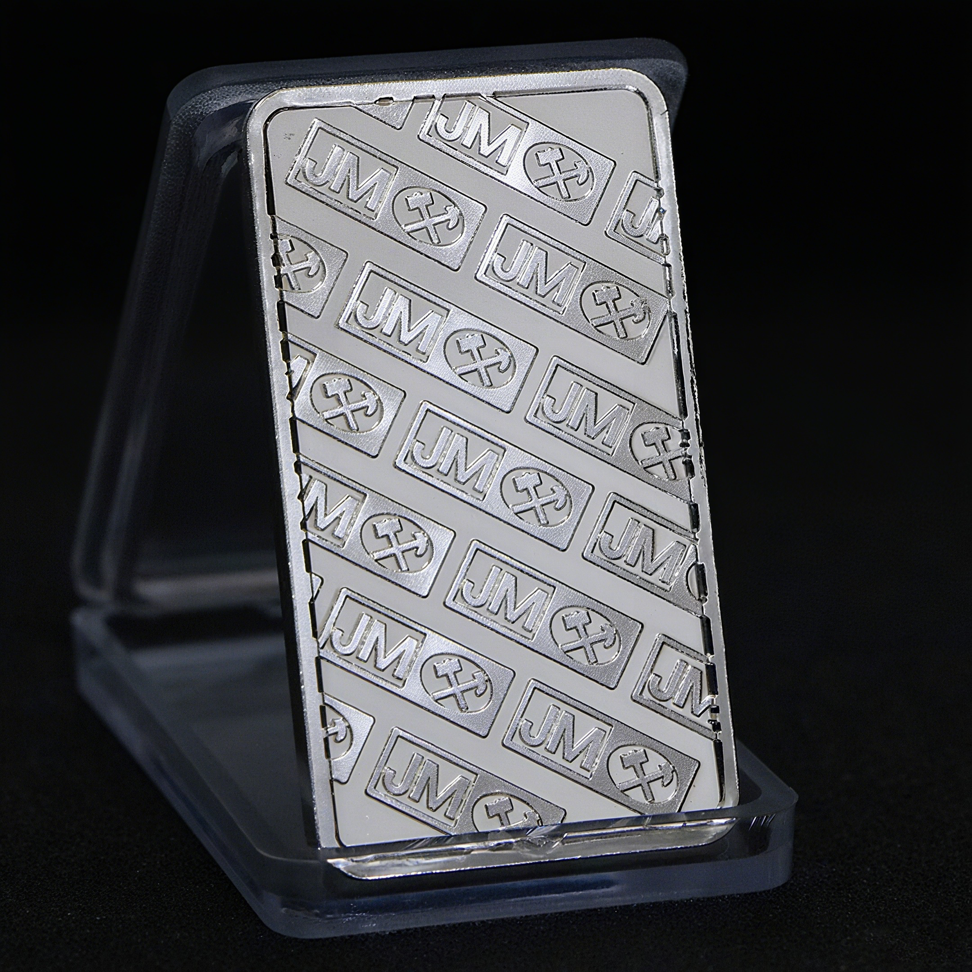 【LOT OF 10 】 1 oz Johnson Matthey Silver Bars  .999 Fine Silver | 1 Troy Ounce