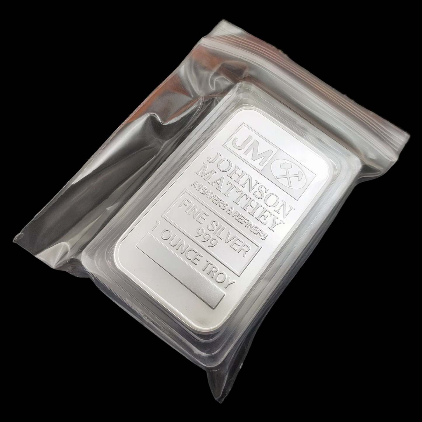 【LOT OF 10 】 1 oz Johnson Matthey Silver Bars  .999 Fine Silver | 1 Troy Ounce