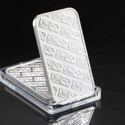 【LOT OF 10 】 1 oz Johnson Matthey Silver Bars  .999 Fine Silver | 1 Troy Ounce