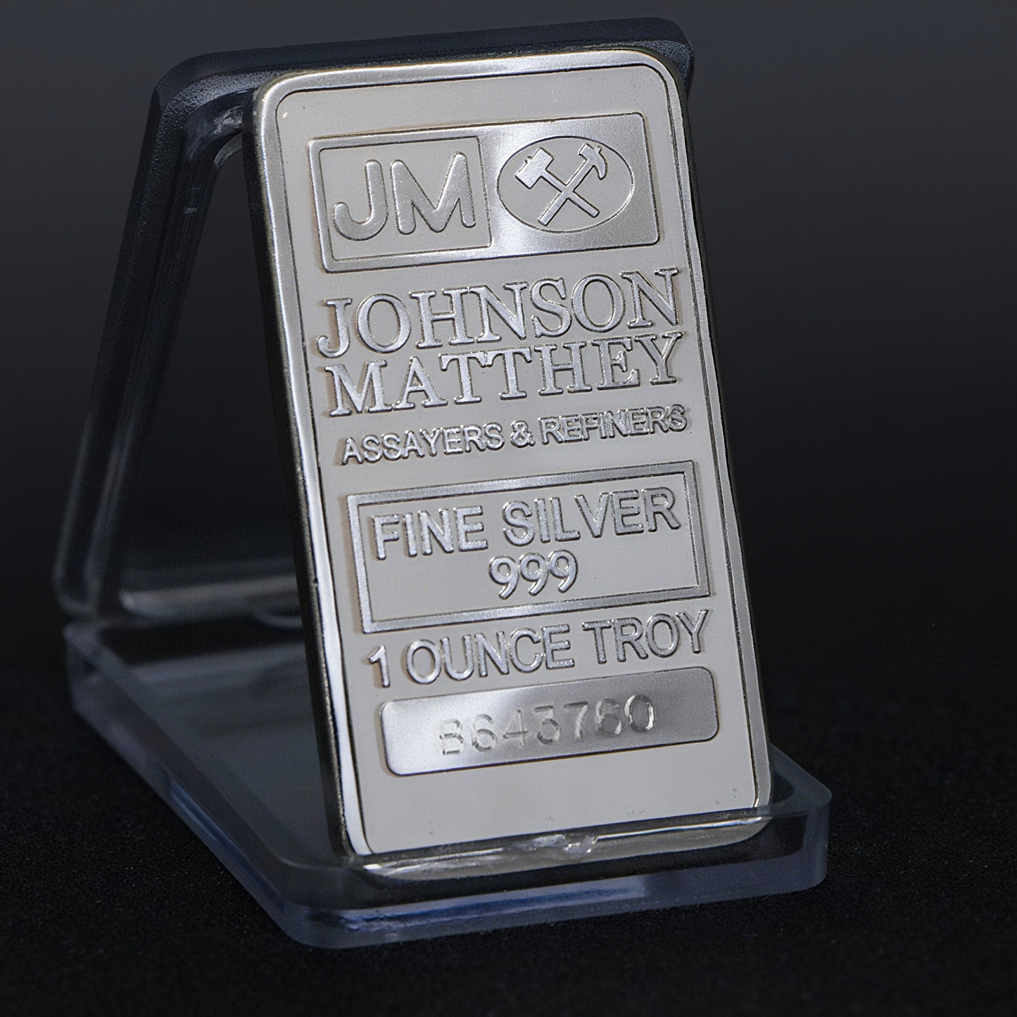 【LOT OF 10 】 1 oz Johnson Matthey Silver Bars  .999 Fine Silver | 1 Troy Ounce