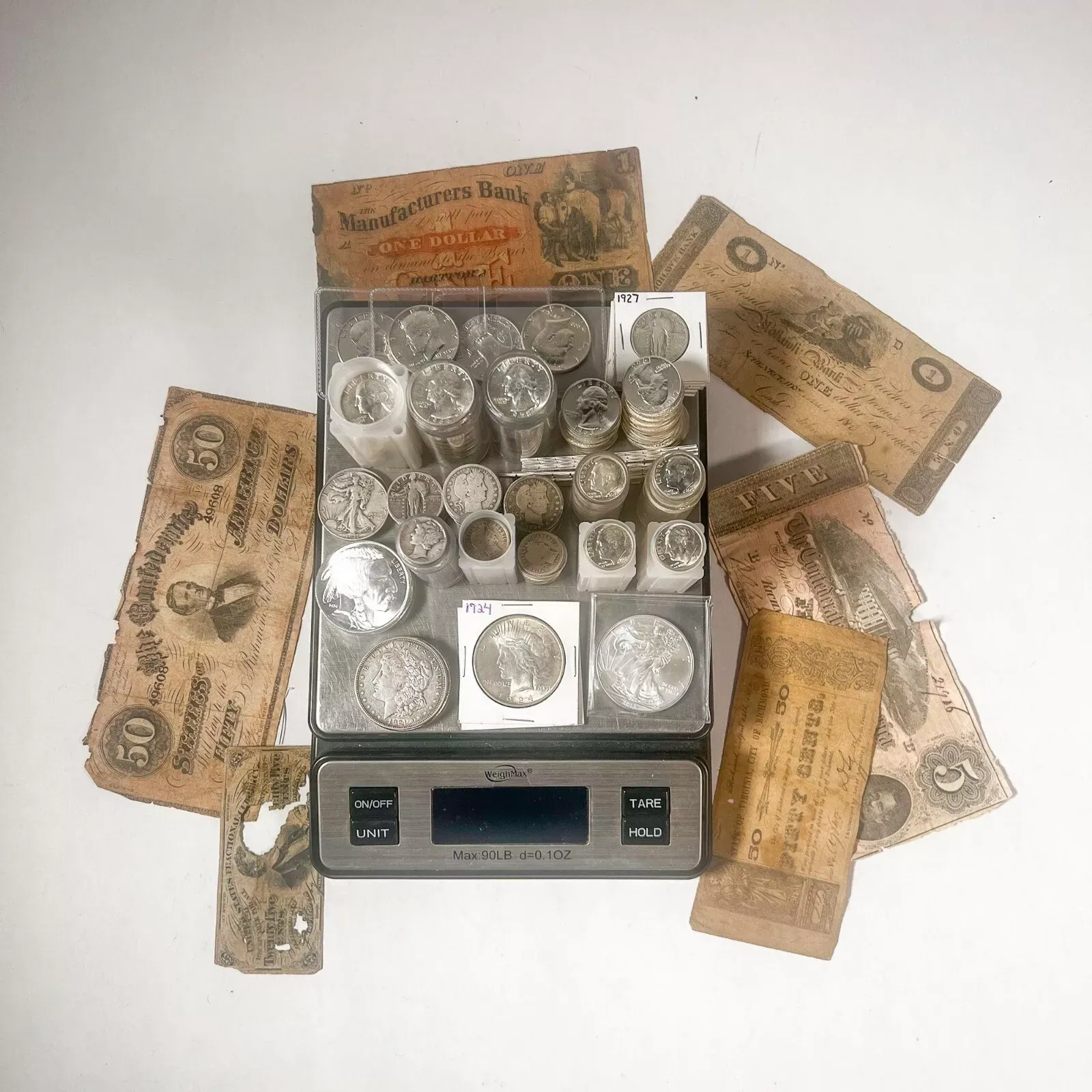 U.S. Silver Scale Mixed Lot (Vintage U.S. Silver Coins) | LIQUIDATION SALE