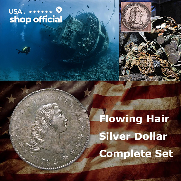 Flowing Hair Silver Dollar: Rare Treasures from Shipwrecks