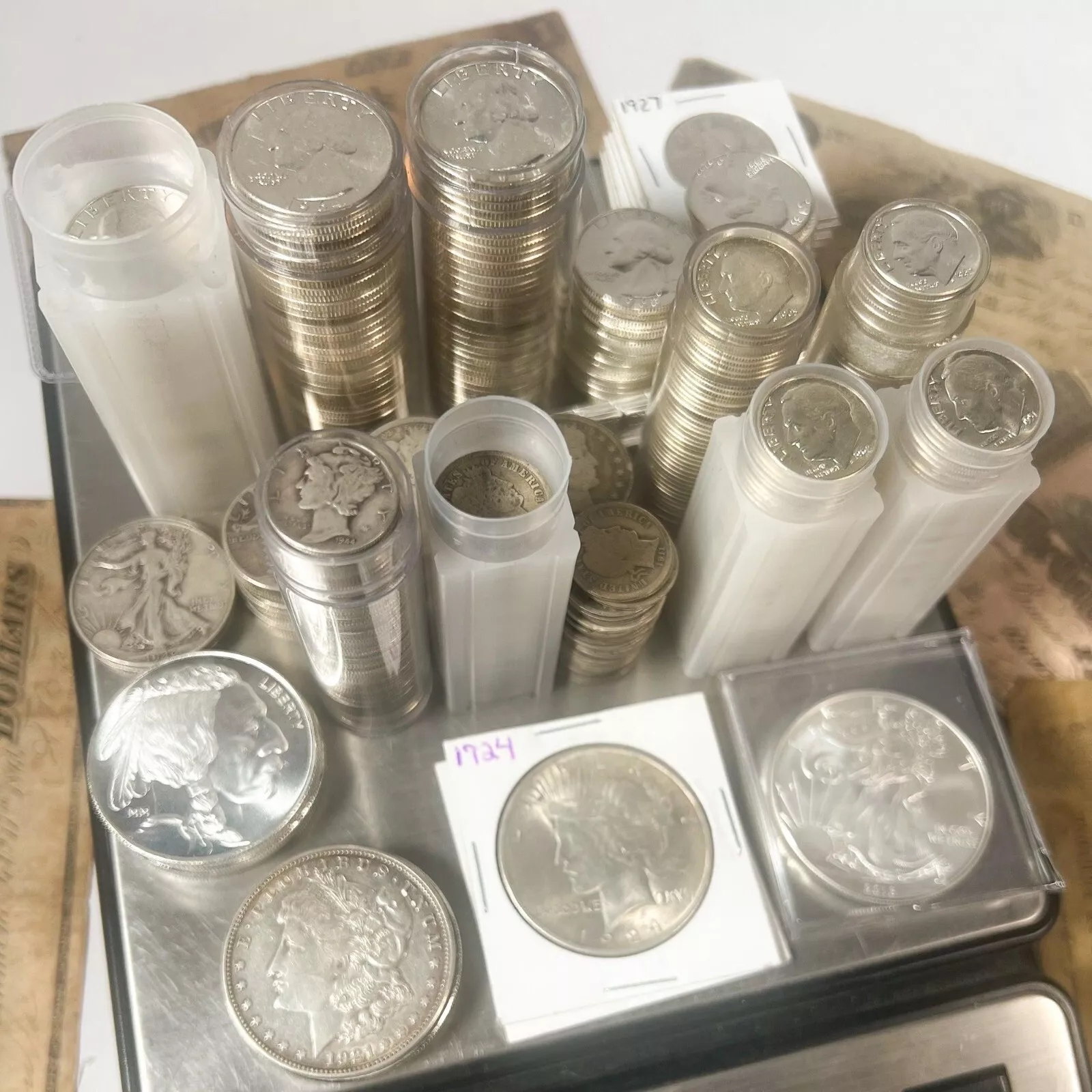 U.S. Silver Scale Mixed Lot (Vintage U.S. Silver Coins) | LIQUIDATION SALE