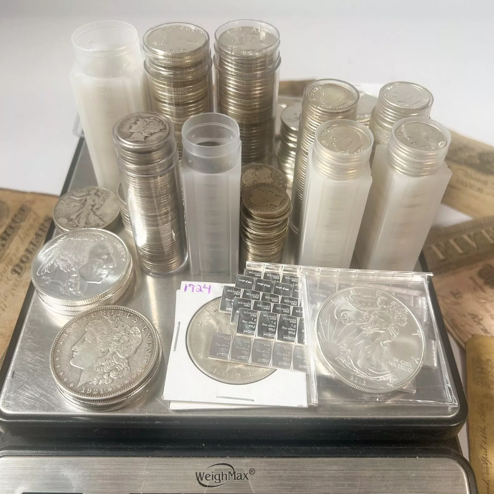 U.S. Silver Scale Mixed Lot (Vintage U.S. Silver Coins) | LIQUIDATION SALE