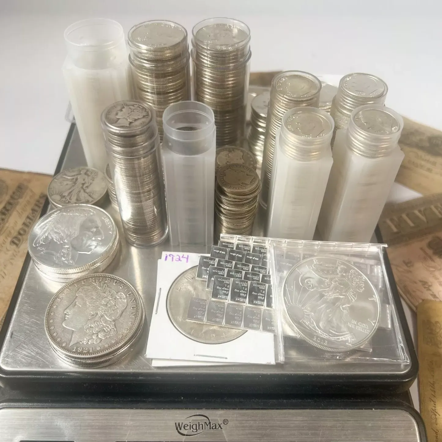 U.S. Silver Scale Mixed Lot (Vintage U.S. Silver Coins) | LIQUIDATION SALE