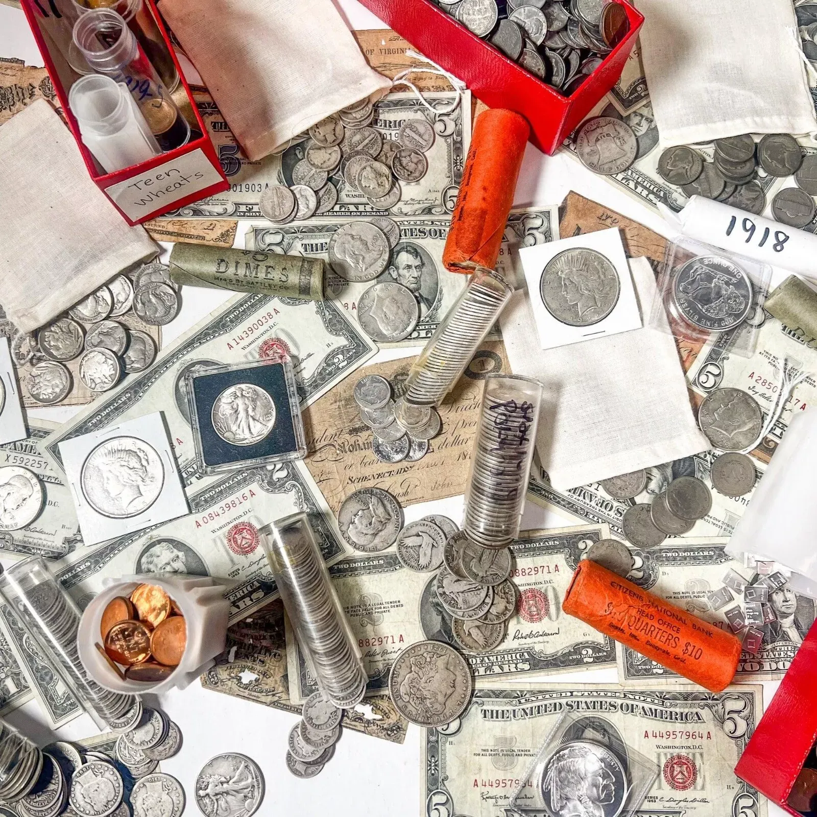 Vintage US Coin Investment Mixed Lot | LIQUIDATION ESTATE SALE | US Silver Coins