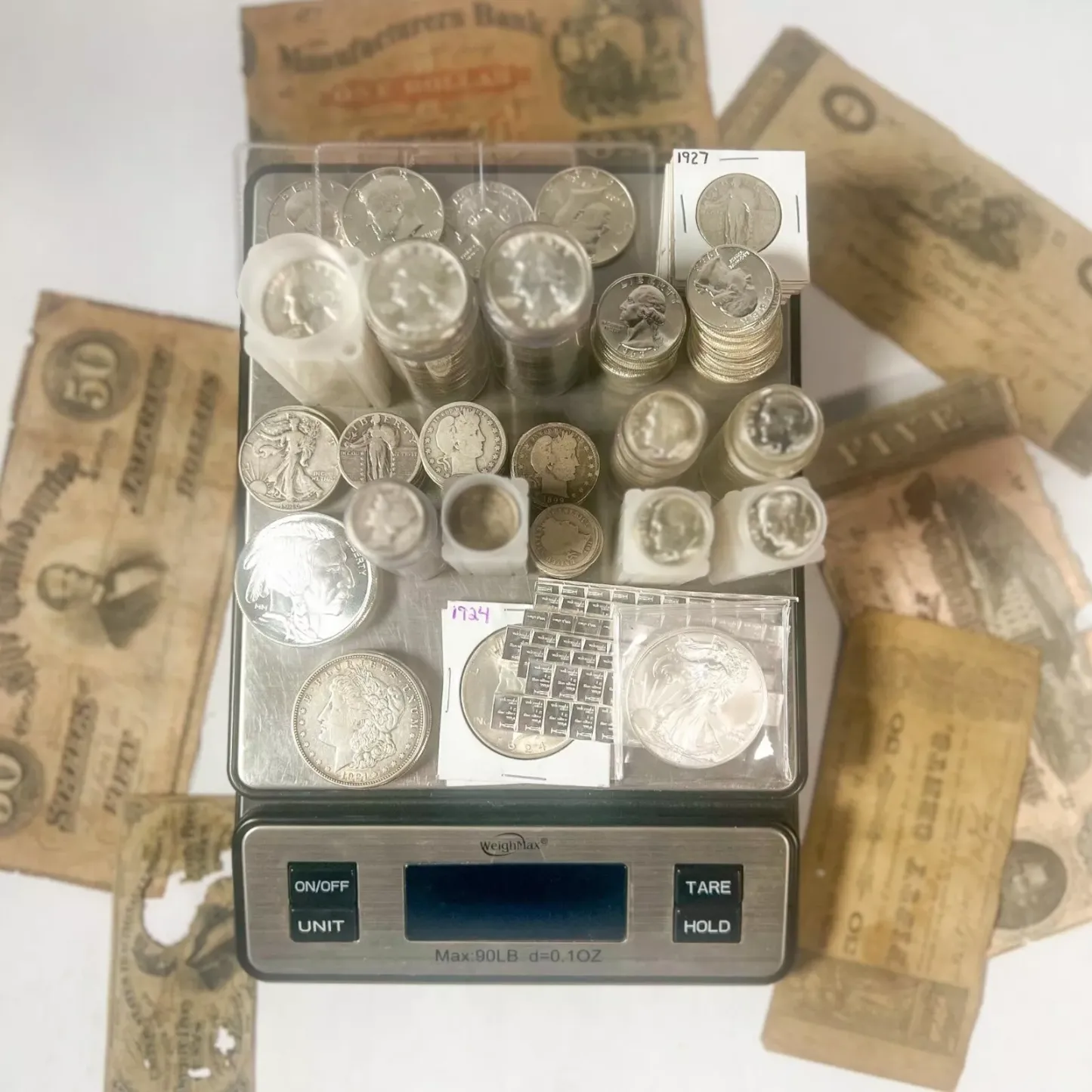 U.S. Silver Scale Mixed Lot (Vintage U.S. Silver Coins) | LIQUIDATION SALE