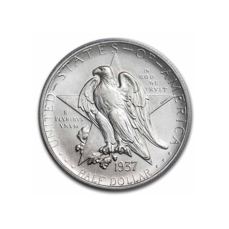 1937-S Texas Independence Centennial Half Dollar