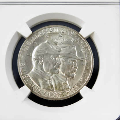 1936 Gettysburg Commemorative Half Dollar – NGC MS63 