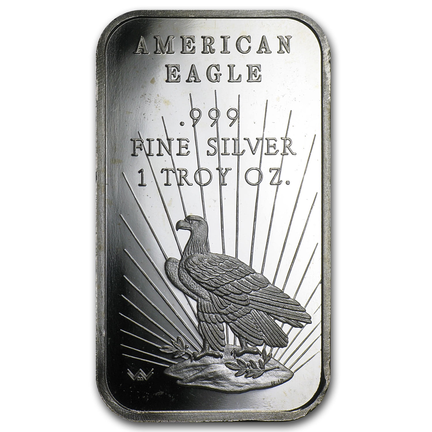 【LOT OF 10 】1 oz Silver Bar - World Wide Mint (Eagle) .999 Fine Silver | 1 Troy Ounce 