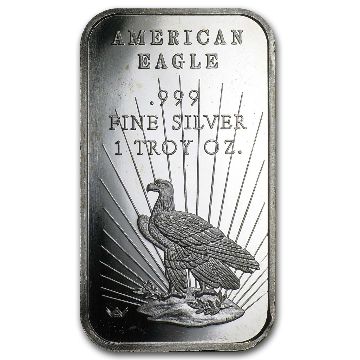 【LOT OF 10 】1 oz Silver Bar - World Wide Mint (Eagle) .999 Fine Silver | 1 Troy Ounce 