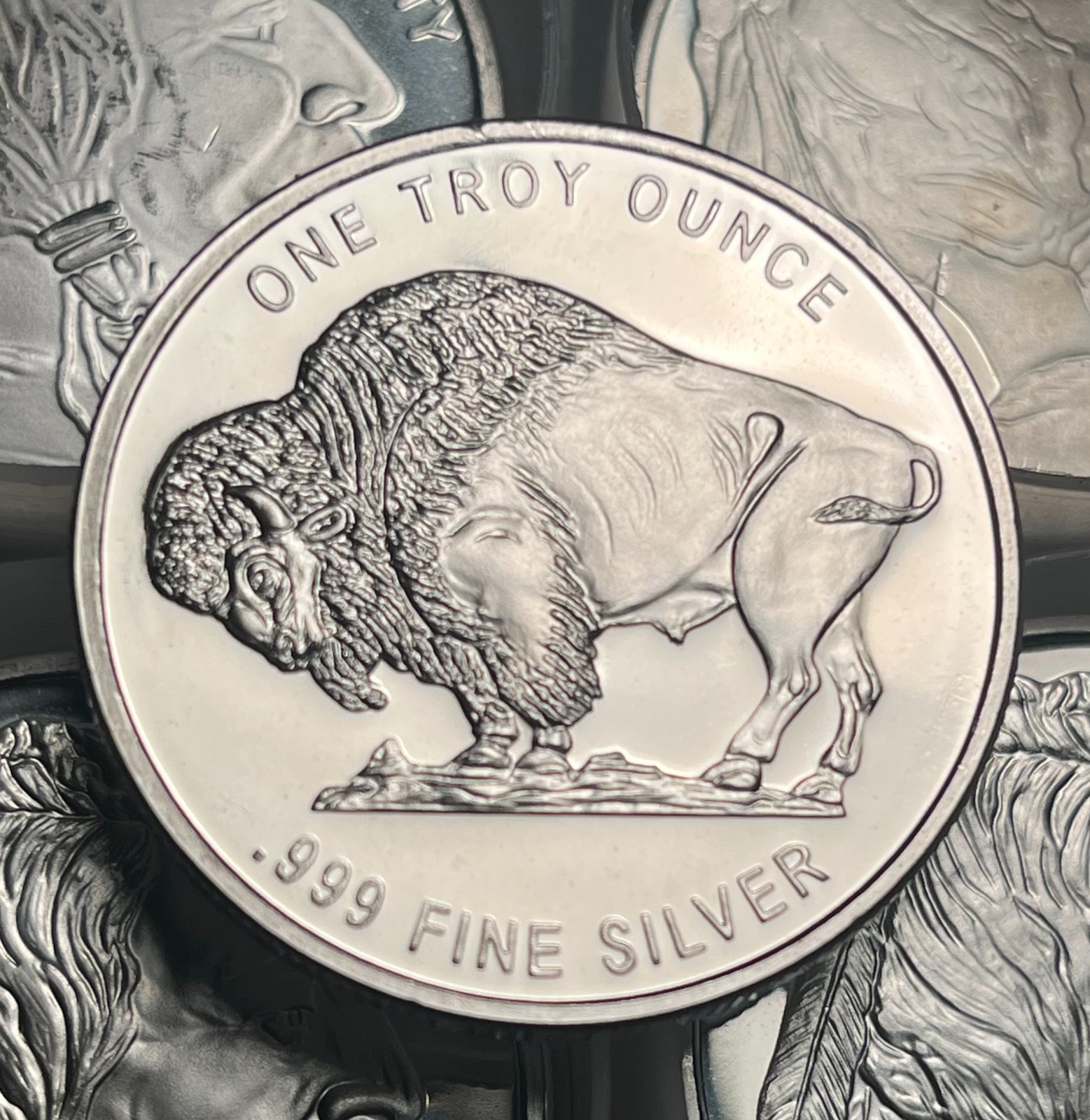 🔥American Buffalo Silver Round--One Ounce Silver Proof Coin