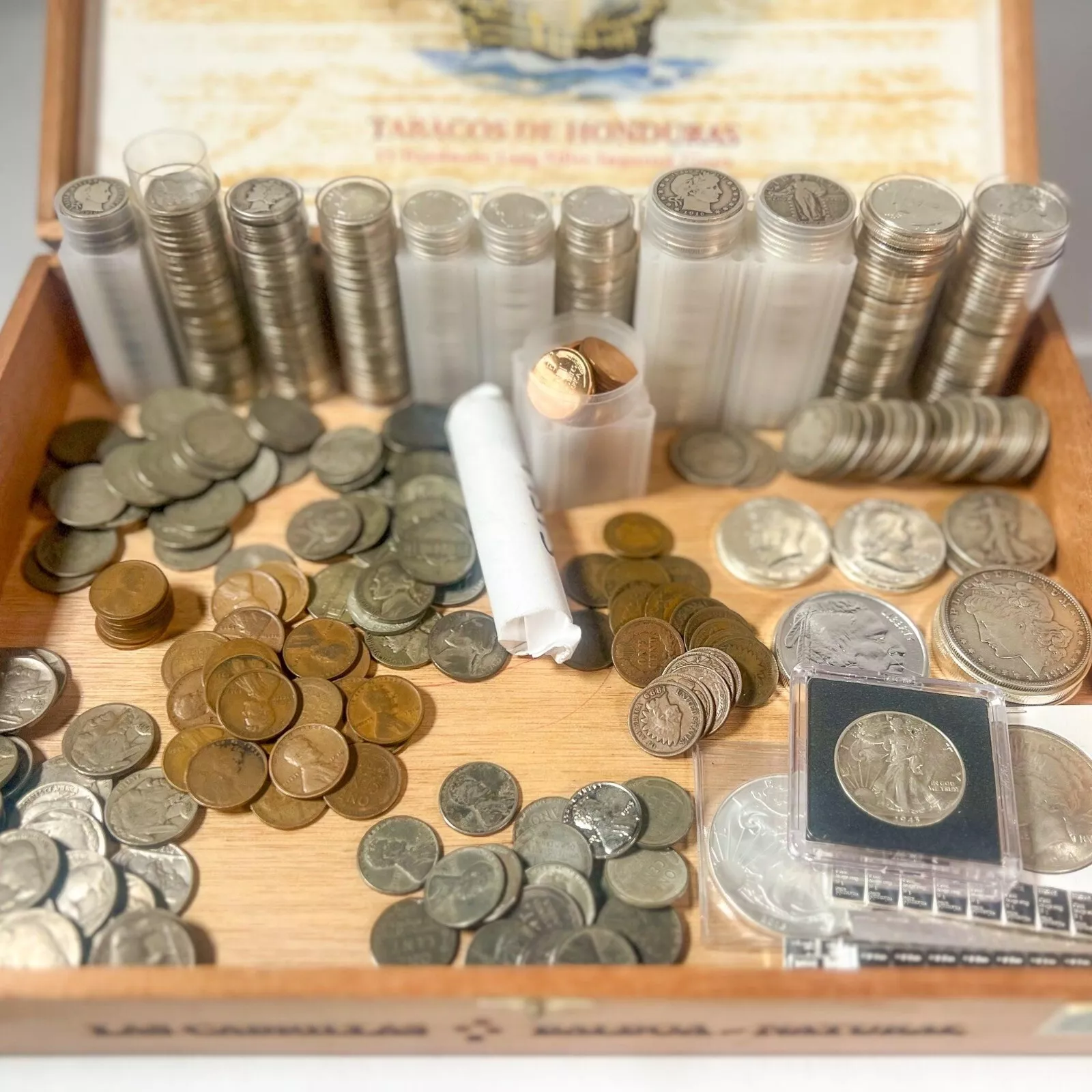 Cigar Box Mixed U.S. Coin Lot (Vintage) | LIQUIDATION SALE |
