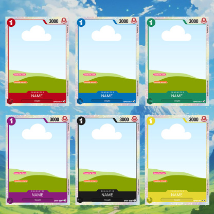 Custom Anime OP TCG Card For Couples-Claire Custom