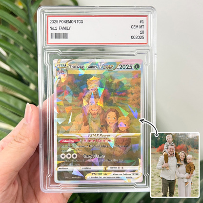 Custom Anime Family Pokecard TCG V/Vmax/VSTAR/EX/GX Card-Claire Custom