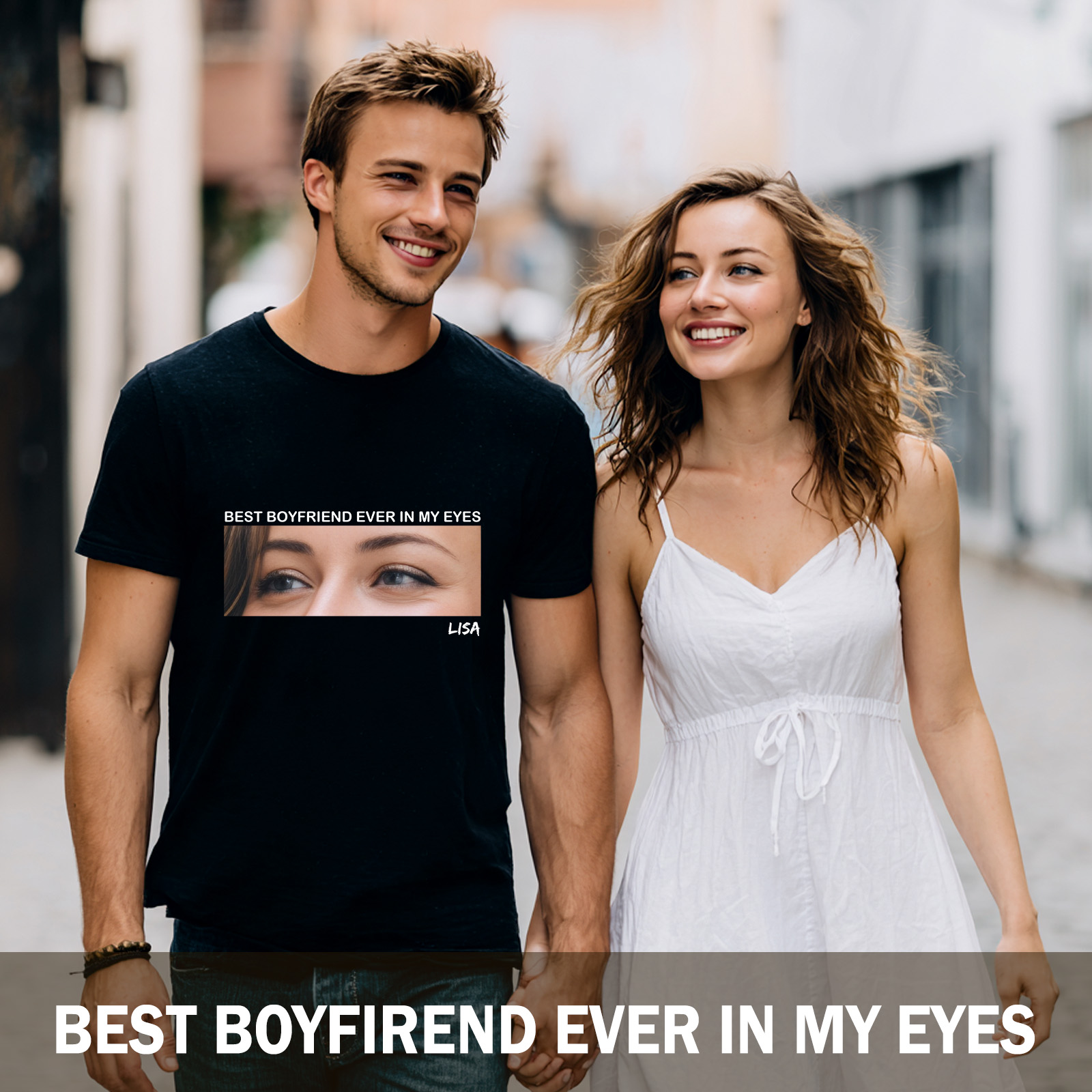 Custom Best Husband/Boyfriend Ever In My Eyes Shirt-Claire Custom