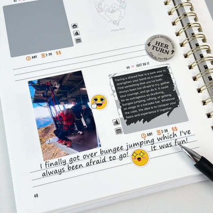 Write A Book About Our Date Adventure-6in1 Gift Set-Claire Custom