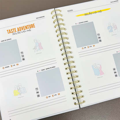 Write A Book About Our Date Adventure-6in1 Gift Set-Claire Custom