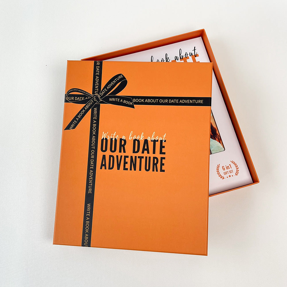 Write A Book About Our Date Adventure-6in1 Gift Set-Claire Custom