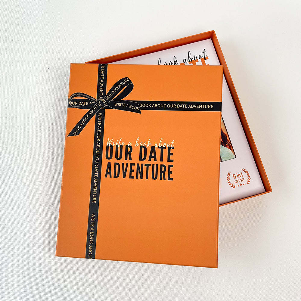 Write A Book About Our Date Adventure-6in1 Gift Set-Claire Custom