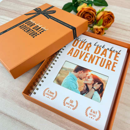 Write A Book About Our Date Adventure-6in1 Gift Set-Claire Custom