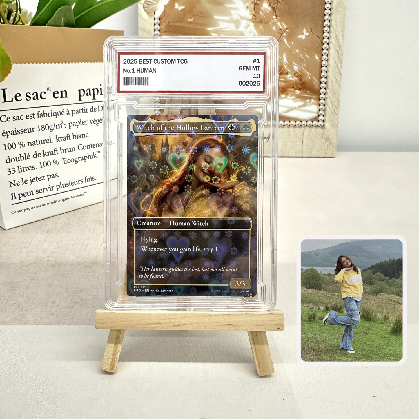 Custom Anime Character MTG Magic TCG Card-Claire Custom