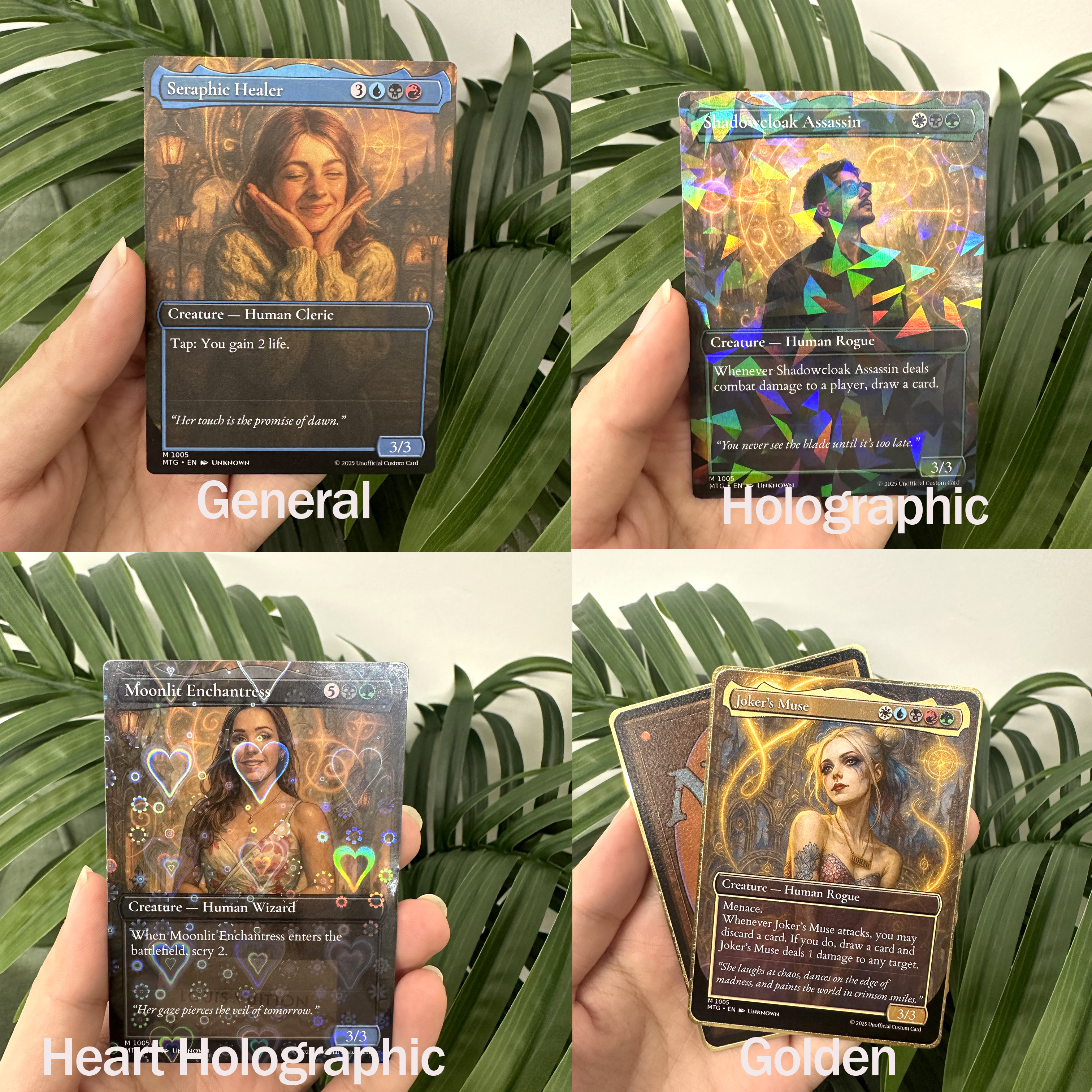 Custom Anime Character MTG Magic TCG Card-Claire Custom