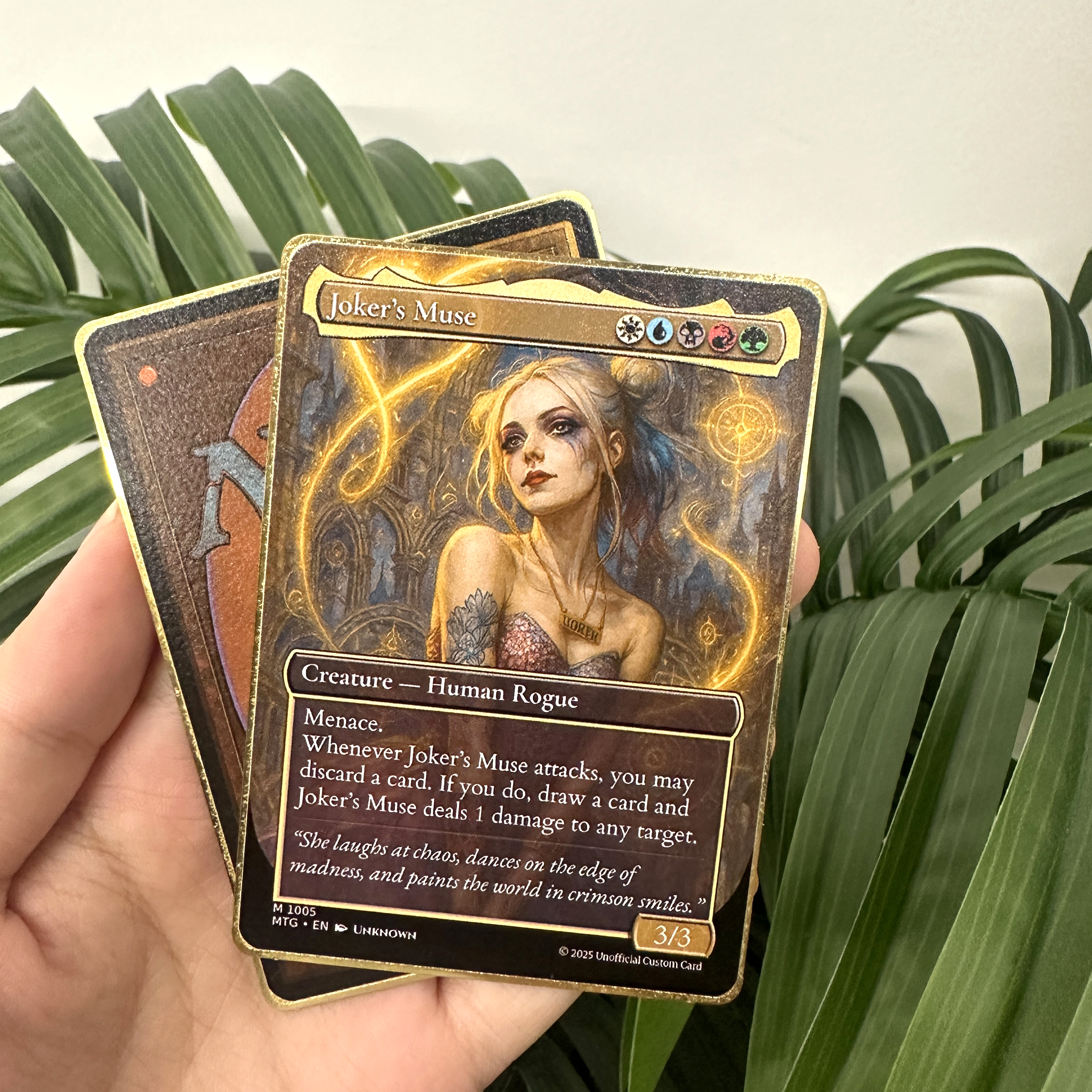Custom Anime Character MTG Magic TCG Card-Claire Custom