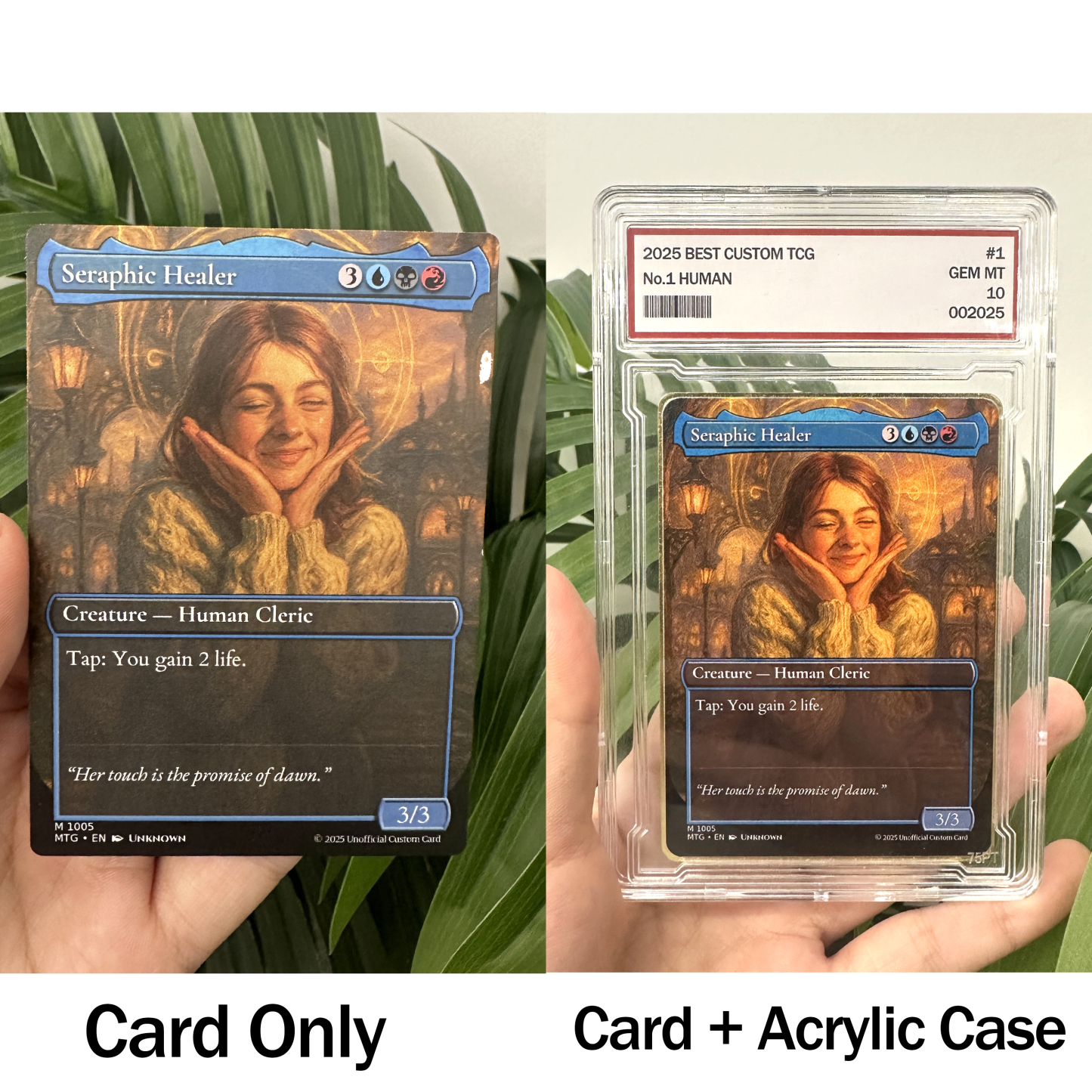 Custom Anime Character MTG Magic TCG Card-Claire Custom