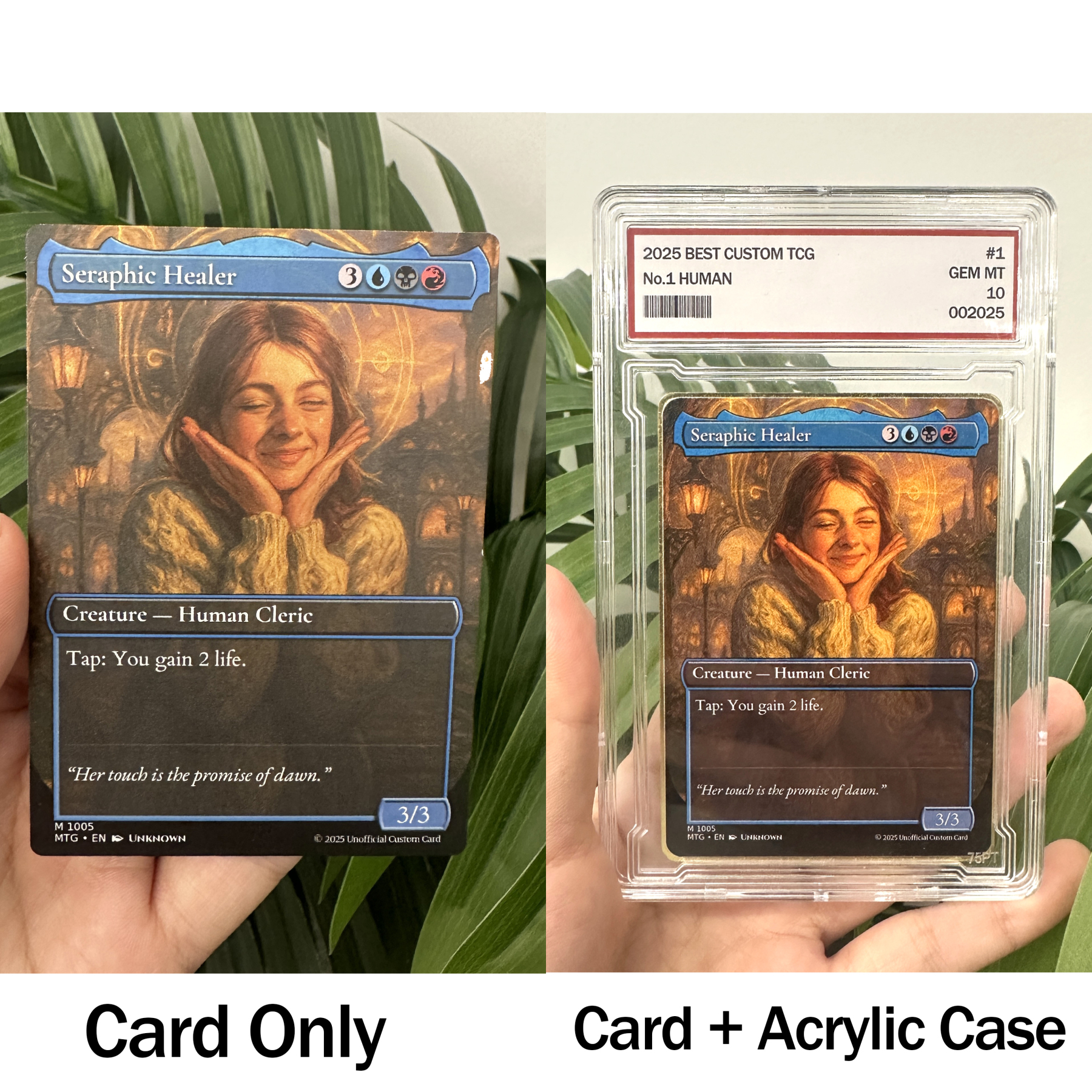Custom Anime Character MTG Magic TCG Card-Claire Custom