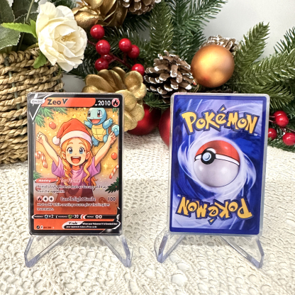 Custom Anime Kid 3D Floating Sand Pokecard TCG V/Vmax/VSTAR/EX/GX Card