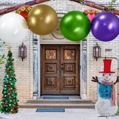 🎈Oversized Inflatable Christmas Ball Decoration-Claire Custom