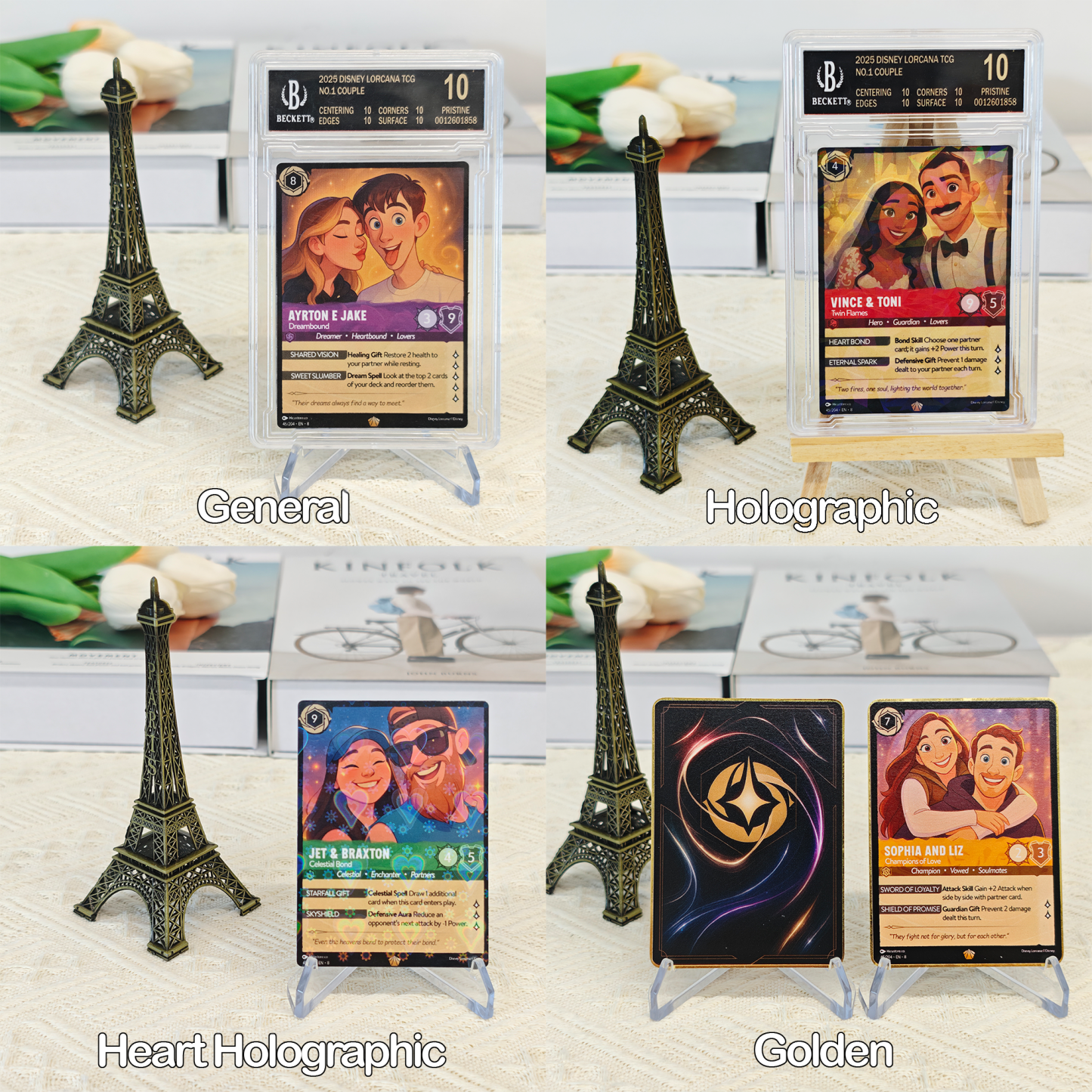 Custom Anime Couples Lorcard TCG Card-Claire Custom