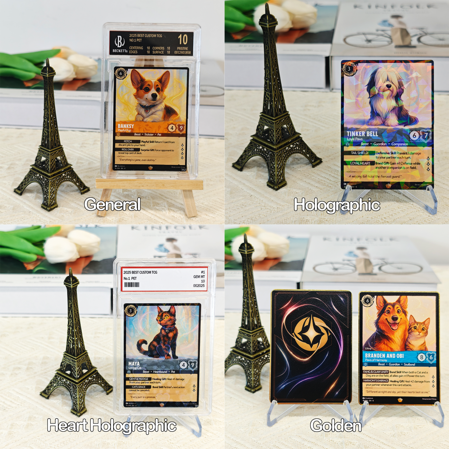 Custom Anime Pet Lorcard TCG Card-Claire Custom