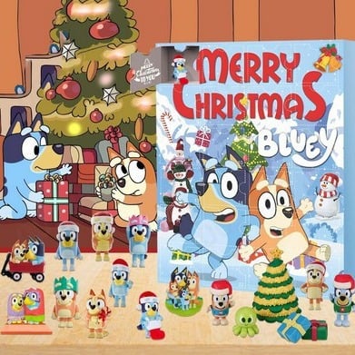 🎄Bluey Christmas Advent Calendar 2024-Claire Custom