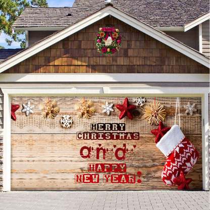 🎄 Christmas  Reusable Garage Door Decoration-Claire Custom