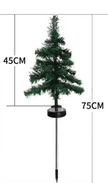 🎄Solar Christmas Tree Stake Lights-Claire Custom